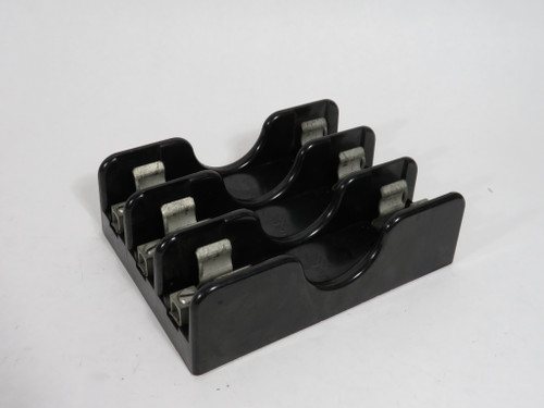 Marathon 6F30A3B Fuse Block 30A 600V 3-Pole USED