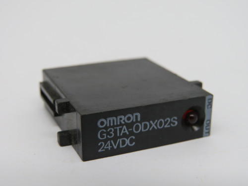 Omron G3TA-ODX02S-DC24 Solid State Relay 24VDC 2A 4-Blade USED