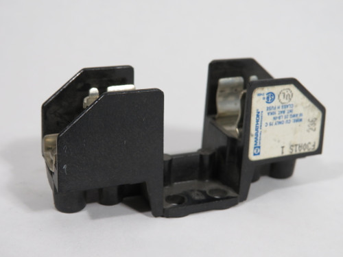 Marathon F30A1S-1 Fuse Block Holder 30A 250V 1-Pole Panel Mount USED
