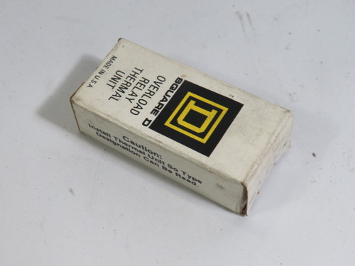 Square D A2.57 Overload Relay Thermal Heating Element *Missing Screws* ! NEW !