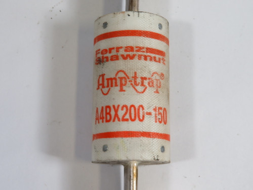 Ferraz Shawmut A4BX200-150 Amp-trap Welder Protector Fuse 200A 600V USED