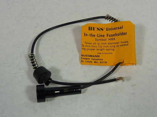 Bussmann HRK Inline Fuse Holder NEW