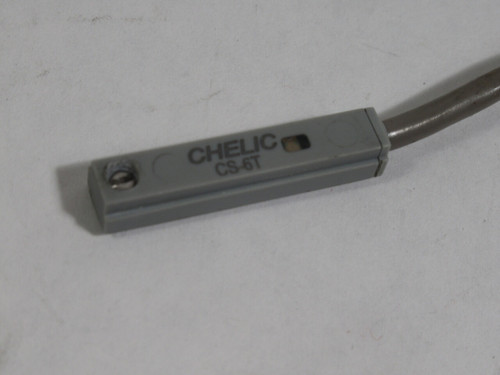 Chelic Pneumatic CS-6T Sensor Switch 5-240V AC/DC 100mA 10W 43-1/4"In L USED