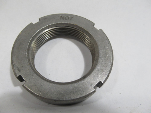 Generic N07 Threaded Shaft & Bearing Locknut 2-1/8" OD ! NOP !