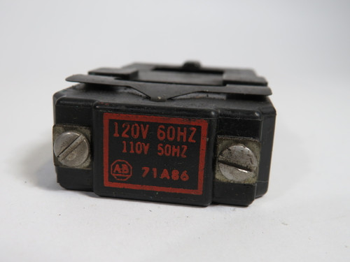 Allen-Bradley 71A86 Magnetic Coil 110V/120V 50/60Hz USED