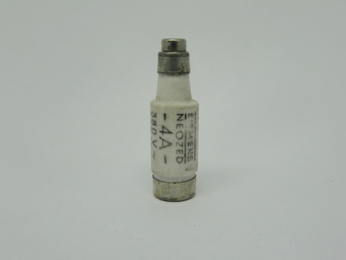 Siemens NEOZED-4A Neozed Fuse Link 4A 380VAC 250VDC USED