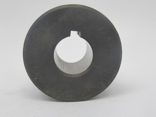 Revco L100-1 Jaw Coupling Hub 1"Bore 2-17/32"OD 1-3/8"LTB USED