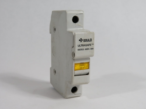 Gould USM1I Fuse Holder 30A 600V 32A 690V 1-Pole USED