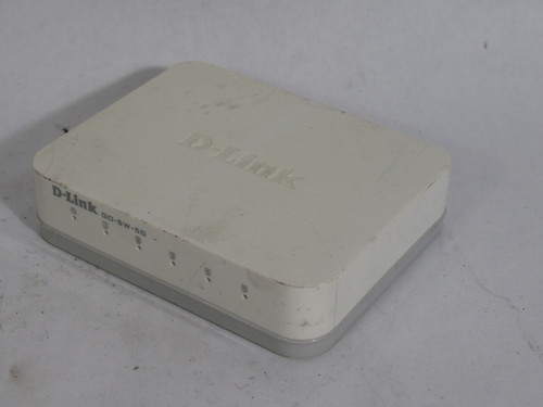 D-Link GO-SW-5G Desktop Switch 5V 1A Missing Power Cord USED
