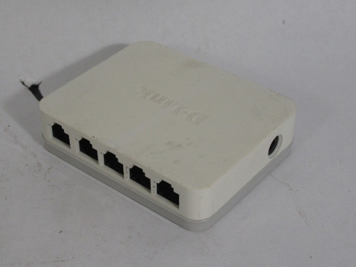 D-Link GO-SW-5G Desktop Switch 5V 1A Missing Power Cord USED