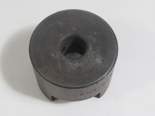 Martin MS075 Jaw Coupling Hub 1-3/4"OD 13/16"LTB 1/2"Bore NO KEYWAY USED