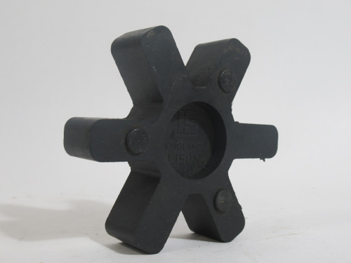 New England L150N Spider Coupling Insert 6 Teeth 3-1/4"OD 7/8"Thick USED