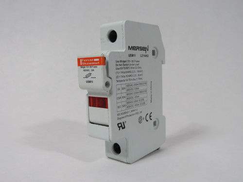 Mersen Ferraz Shawmut USM1I Fuse Holder w/ Indicator 32A 690V 1-Pole USED