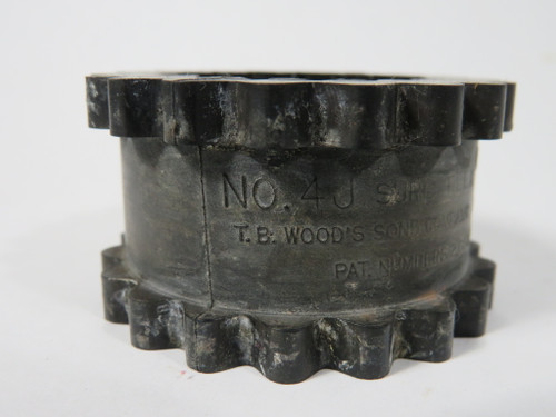 TB Wood's 4J 4JE EDPM Sure-Flex Coupling Sleeve 2-5/16"D 1-1/4"W SHELF WEAR NOP