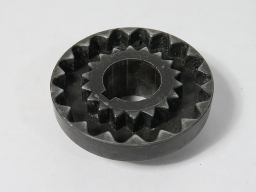 TB Wood's 4J78 4JX7/8 Sleeve Coupling Flange 7/8" ID 2-1/2" OD SHELF WEAR USED