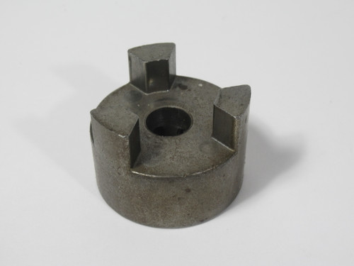 Browning L075X1/2 Jaw Coupling Hub 1/2" Plain Bore 1-3/4" Hub D 0.813" LTB USED