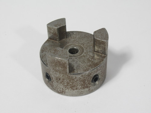 Browning L075X1/4 Jaw Coupling Hub 1/4" Plain Bore 1-3/4" Hub D 0.813" LTB USED