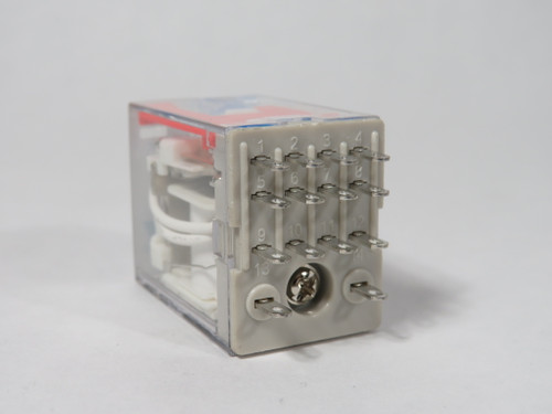 Carlo Gavazzi RMIA-4-5-24VDC Plug-In Relay 24VDC 5A@250V/30VDC 1/6HP@240V USED