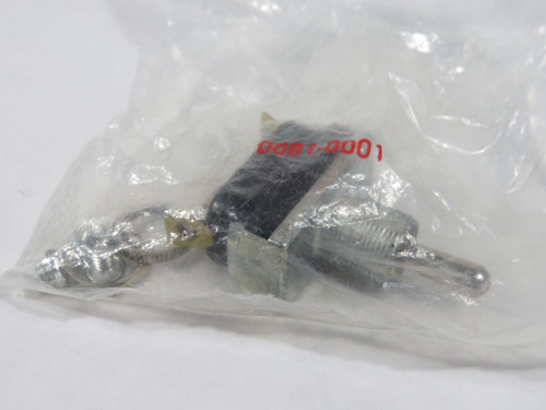 McGill 91-0001 Toggle Switch SPDT ON-OFF-ON 20A@250/125V 10A@250V NWB