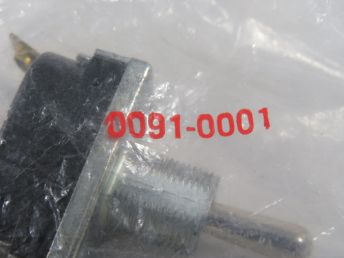 McGill 91-0001 Toggle Switch SPDT ON-OFF-ON 20A@250/125V 10A@250V NWB