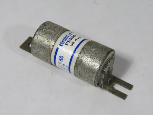 Ferraz Shawmut FES-50 Fast-Acting Class C Fuse 50A 600V USED
