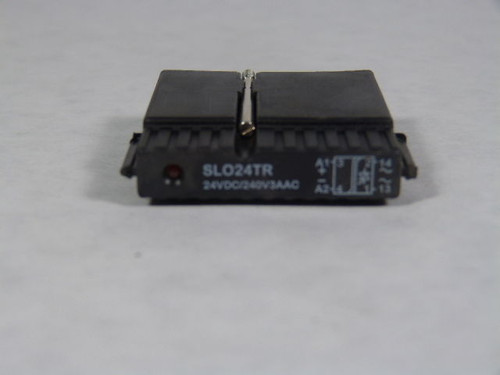 Weidmuller SL024TR Delcon 24VDC IN/240VAC  3.0A Out Relay USED