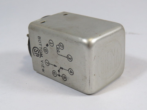 Sigma 41R0-1000S-SIL Relay 8-Pin 2A 28VDC 120VAC USED
