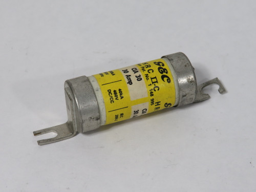 GEC CIA-30 Open Hole Bolt On Fuse 30A 660VAC 460VDC USED