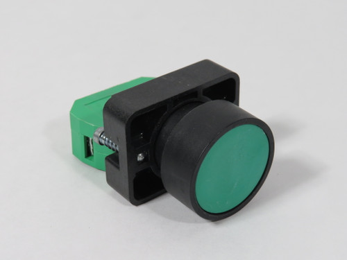 Automation Direct GCX3102 Momentary Push Button 400V 10A 1NO Green Cap USED