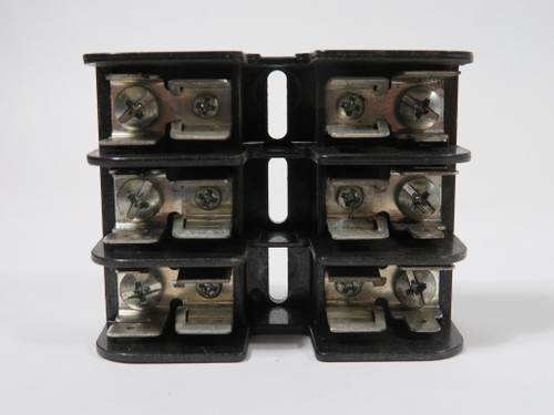 Gould Shawmut 30313 Fuse Holder 30A 600V 3-Pole USED