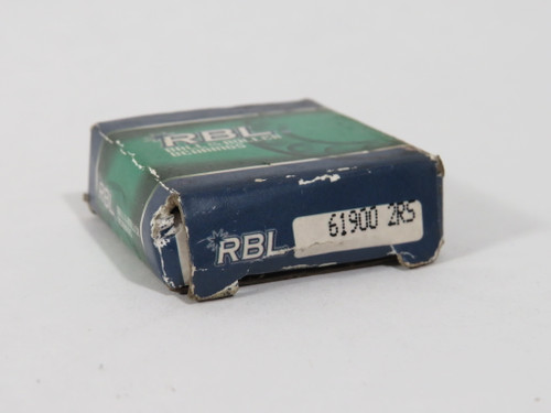 RBL 61900-2RS Deep Groove Ball Bearing 22mm OD 10mm ID 6mm W BOX DAMAGE NEW