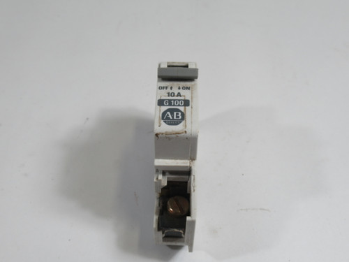 Allen-Bradley 1492-CB1-G100 Series A Circuit Breaker 10A USED