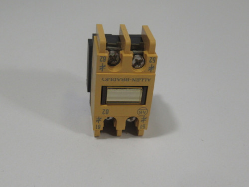 Allen-Bradley 195-FA02 Series A Auxiliary Contact 2NC 660V 10A  USED