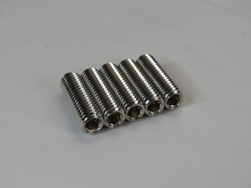 Generic 2-SC-37C-125 Socket Set Screw 3/8"-16 x 1-1/4" 316SS 5-Pack NEW