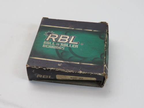 RBL R20ZZ Deep Groove Ball Bearing 2-1/4" OD 1-1/4" ID 1/2" Outer Race W NEW