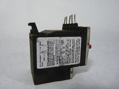 Siemens 3RU1116-1KB0 Overload Relay 9-12A 600VAC USED