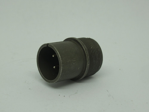 Amphenol 97-3101A-18-4P 4-Pin Male Circular Connector MISSING WASHER USED