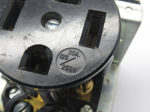 H&H 5744-2 Flush Mount Receptacle 30A 120/250V USED