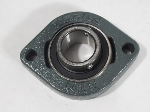 NTN ASFD205-100 Flange Ball Bearing 1" Bore 3" Bolt Circle SHELF WEAR NEW