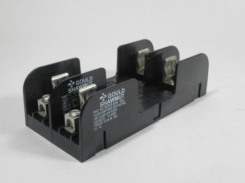 Gould Shawmut 60305 Fuse Block 600V 30A 2P USED