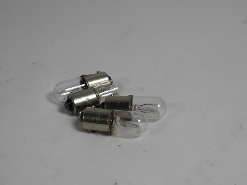 Sylvania SLI1828 Standard Miniature Bulb 0.05A 38V BA9s Base Lot Of 4 NOP
