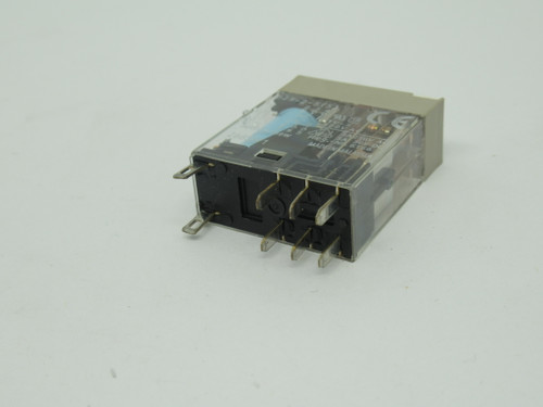 Omron G2R-2-S24DC(S) Relay 24VDC 5A 8 Blade USED