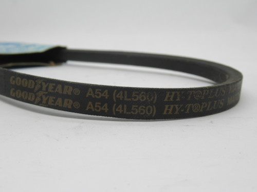 Goodyear A54 Classic V-Belt 56"L 1/2"W 5/16"Thick (4L560) NEW