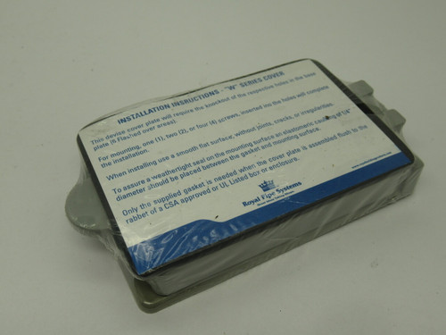 Royal Pipe Systems WDR-1510 Weatherproof Cover Series W NEW