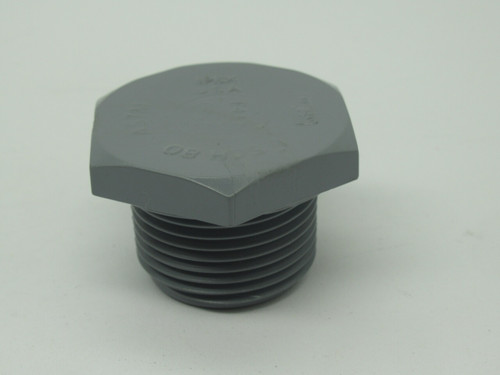 Ipex 059365 1" Threaded CPVC Cap F437 SCH80 NOP