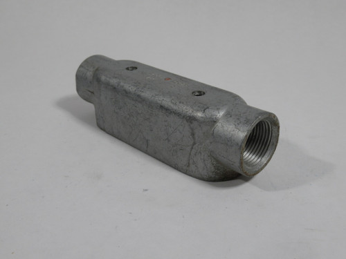 Red-Dot C-3/4 Threaded Conduit Body 3/4" w/o Cover CUSTOM SCREW HOLES USED