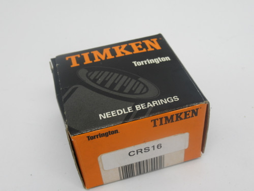 Timken CRS16 Flat Cam Follower Slotted Head 1" Roller Diameter 0.6250" Width NEW