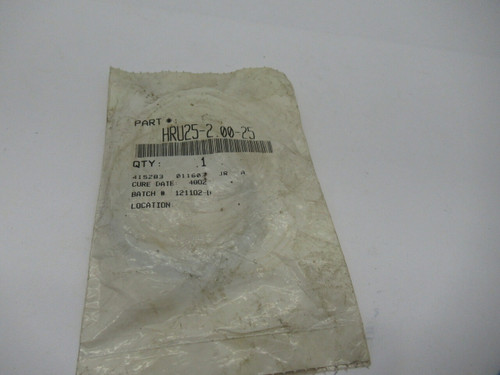Generic HRU25-2.00-25 U Seal ID 2.000 x OD 2.500x Height 0.250 NWB