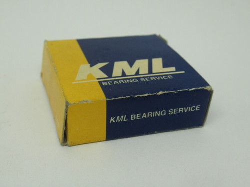 KML R12-2RS Single Row Ball Bearing 3/4" Bore 1-5/8" OD 7/16" Width NEW