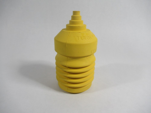 Cooper BL-1 Weatherproof Protective Boot Yellow 20/30A 4/5W USED